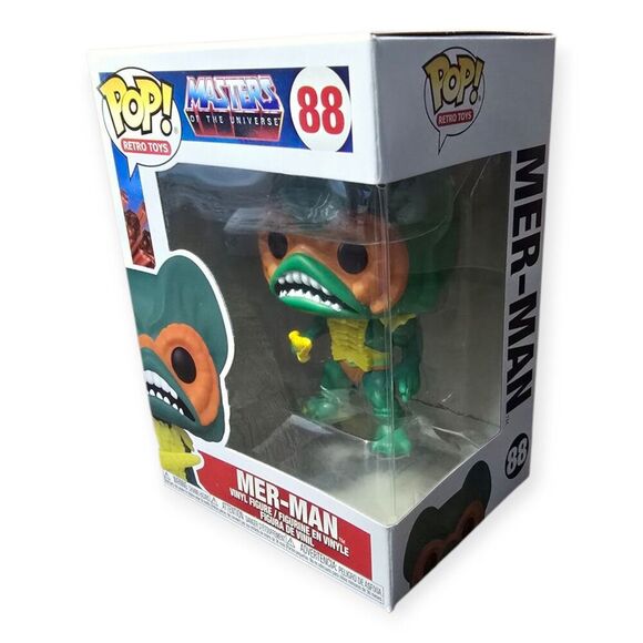 Funko Pop! Vinyl: Masters of the Universe Mer-Man #88 Retro Toys MOTU He-Man - Picture 2 of 7